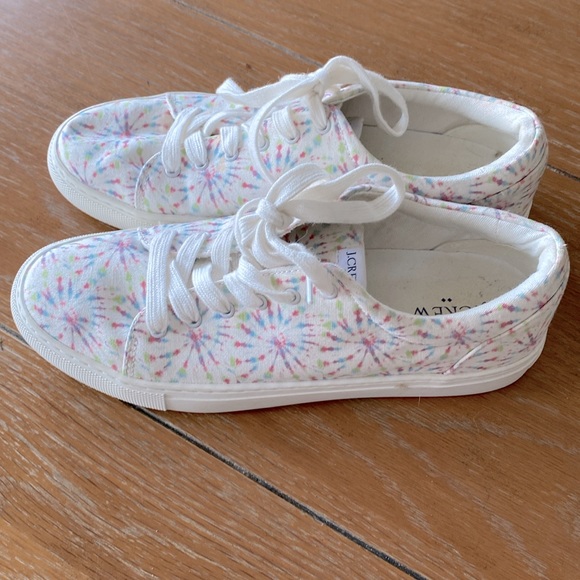 J Crew Road Trip Tye Dye Sneakers - Picture 3 of 7